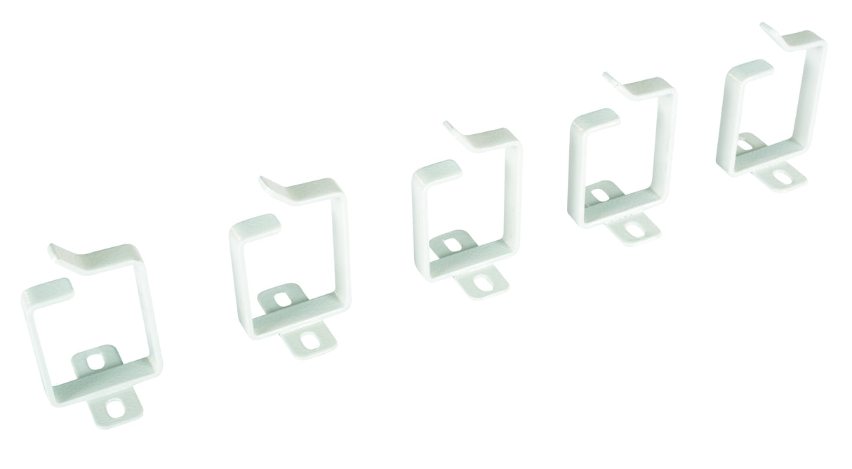 Kabelführungs-Set Metall 44x60mm zur Montage an 19" Schienen