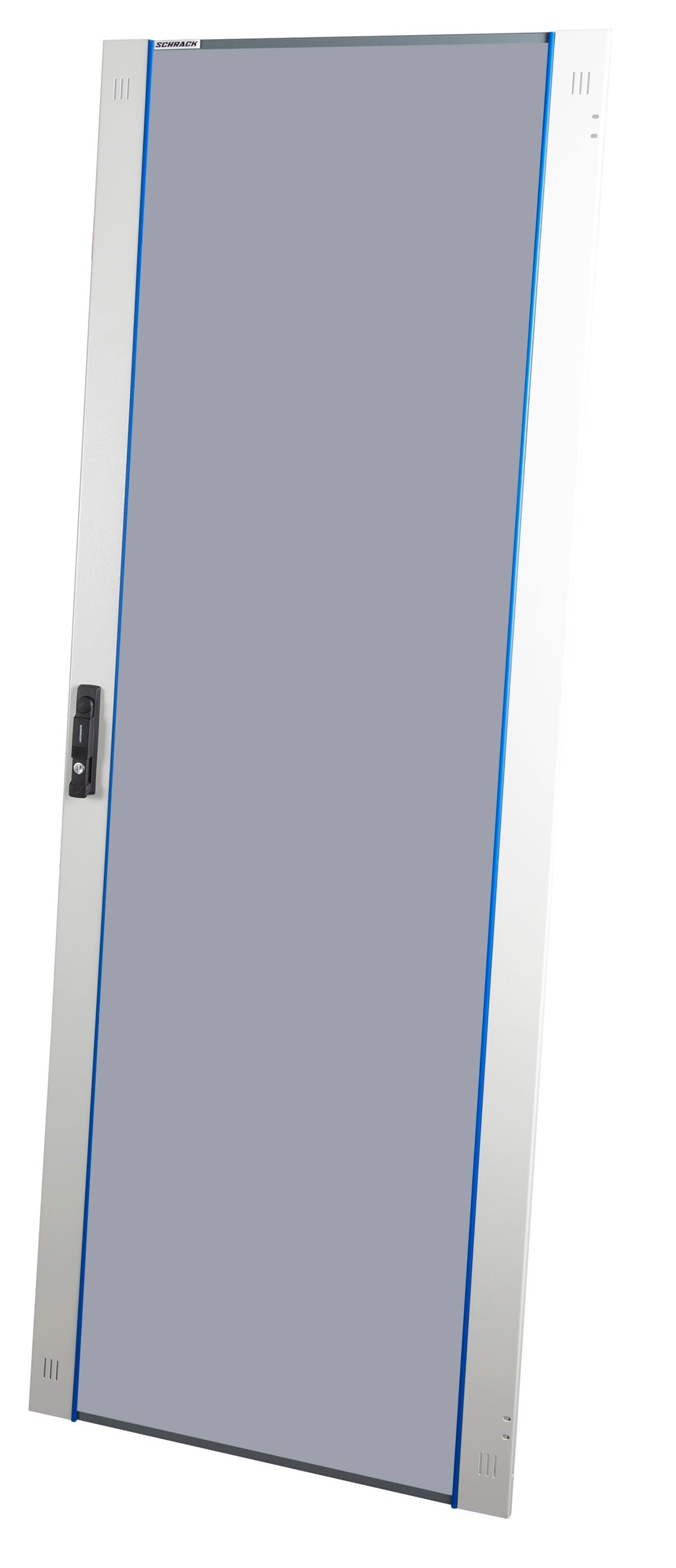 Glas-Tür, volle Breite für S-RACK 47HE, B=800, RAL7035