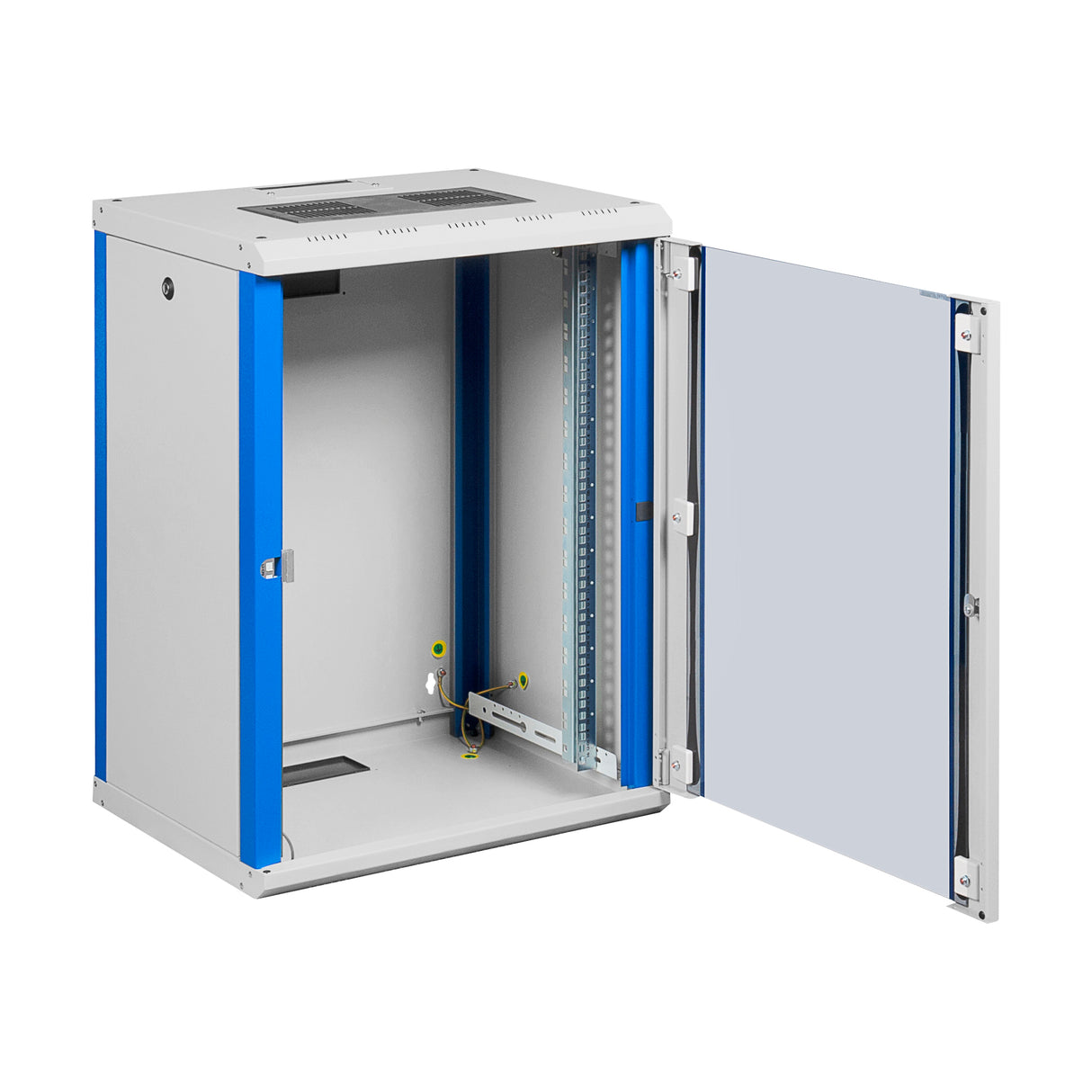 Netzwerk-Wandschrank S-RACK, B=600 H=824 T=450mm, 19", 16HE