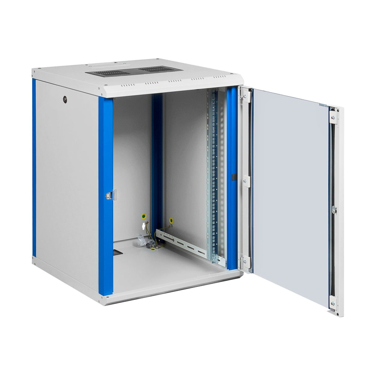 Netzwerk-Wandschrank S-RACK, B=600 H=824 T=600mm, 19", 16HE