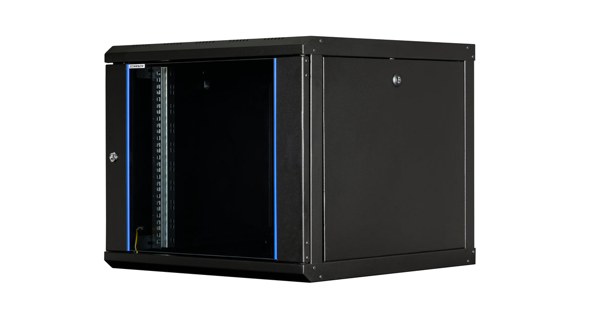 Netzwerk-Wandschrank S-RACK, B=600 H=512 T=600mm, 19", 9HE