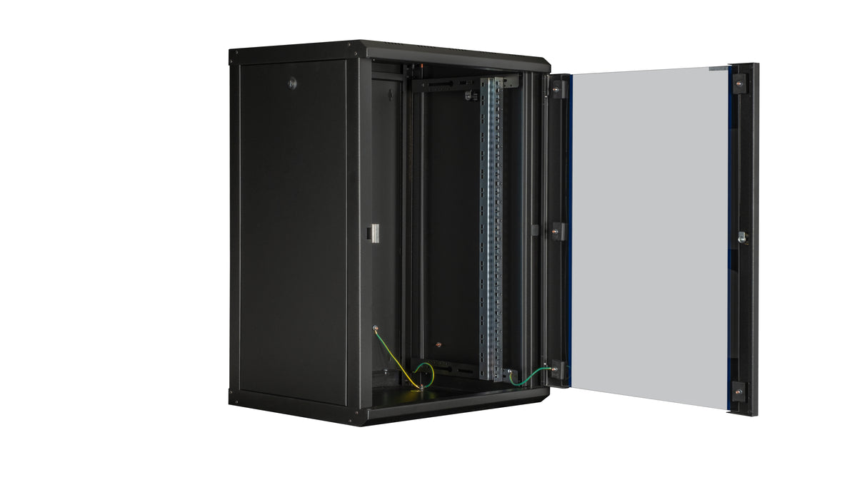 Netzwerk-Wandschrank S-RACK, B=600 H=824 T=450mm, 19", 16HE
