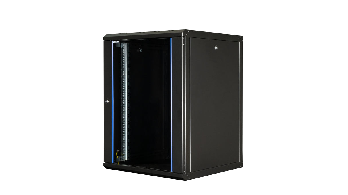 Netzwerk-Wandschrank S-RACK, B=600 H=824 T=600mm, 19", 16HE