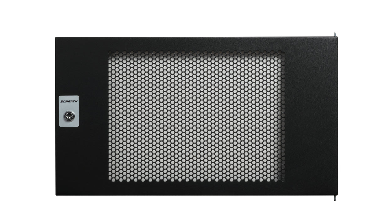 Metall-Tür perforiert 80% für Wandschrank S-RACK 7HE, B=600