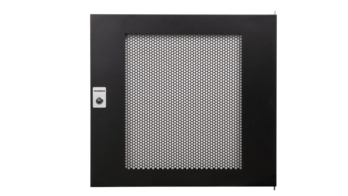 Metall-Tür perforiert 80% für Wandschrank S-RACK 12HE, B=600