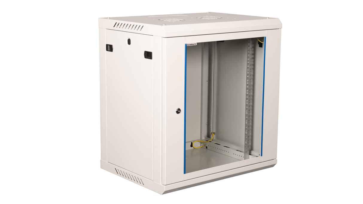 Netzwerk-Wandschrank S-RACK, B=600 H=646 T=450mm, 19", 12HE