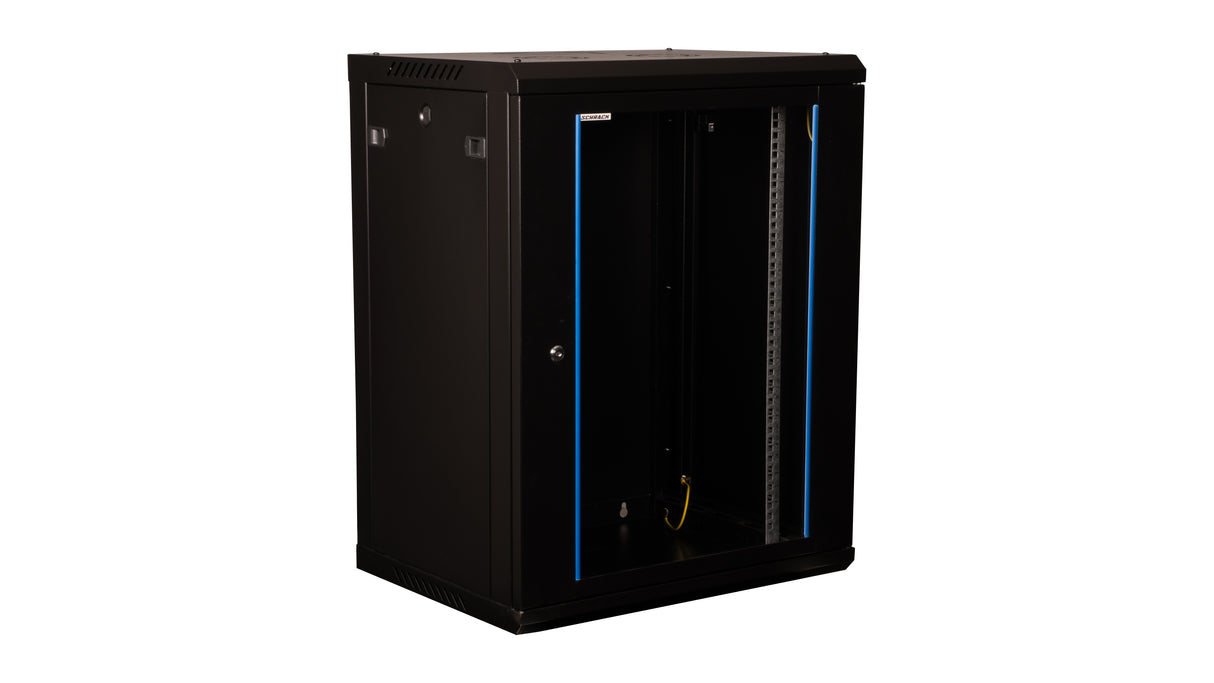 Netzwerk-Wandschrank S-RACK, B=600 H=779 T=450mm, 19", 15HE
