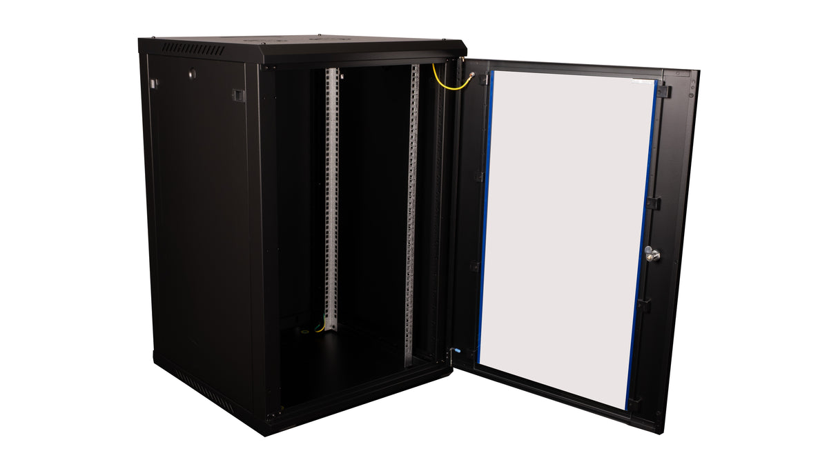 Netzwerk-Wandschrank S-RACK, B=600 H=912 T=600mm, 19", 18HE