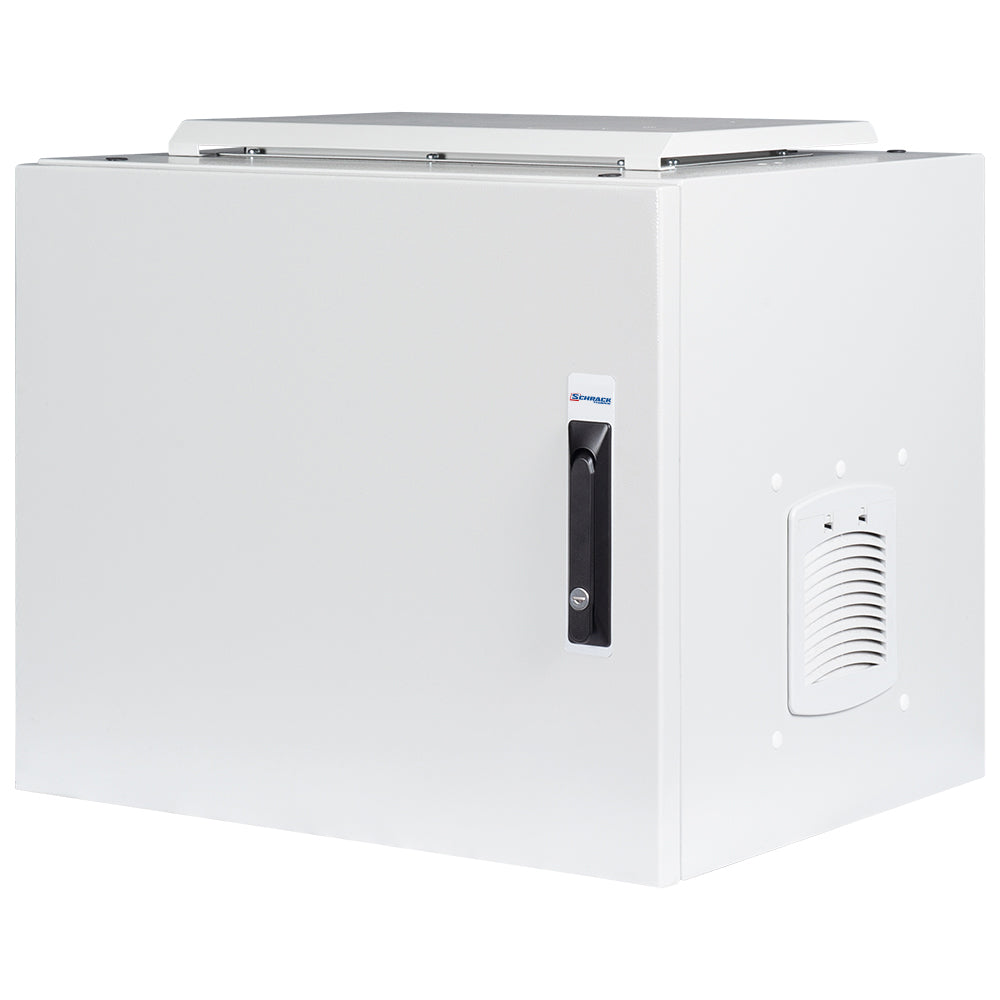 Netzwerk-Wandschrank IP55 Indoor, B600 H529 T450mm, 19" 9HE