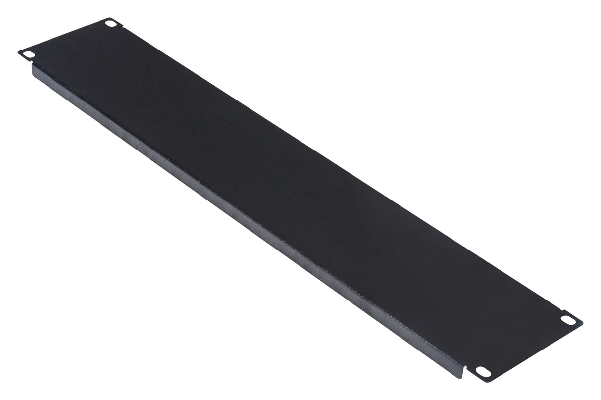 Blindplatte Stahl, geschraubt, 19", 2HE, RAL9005