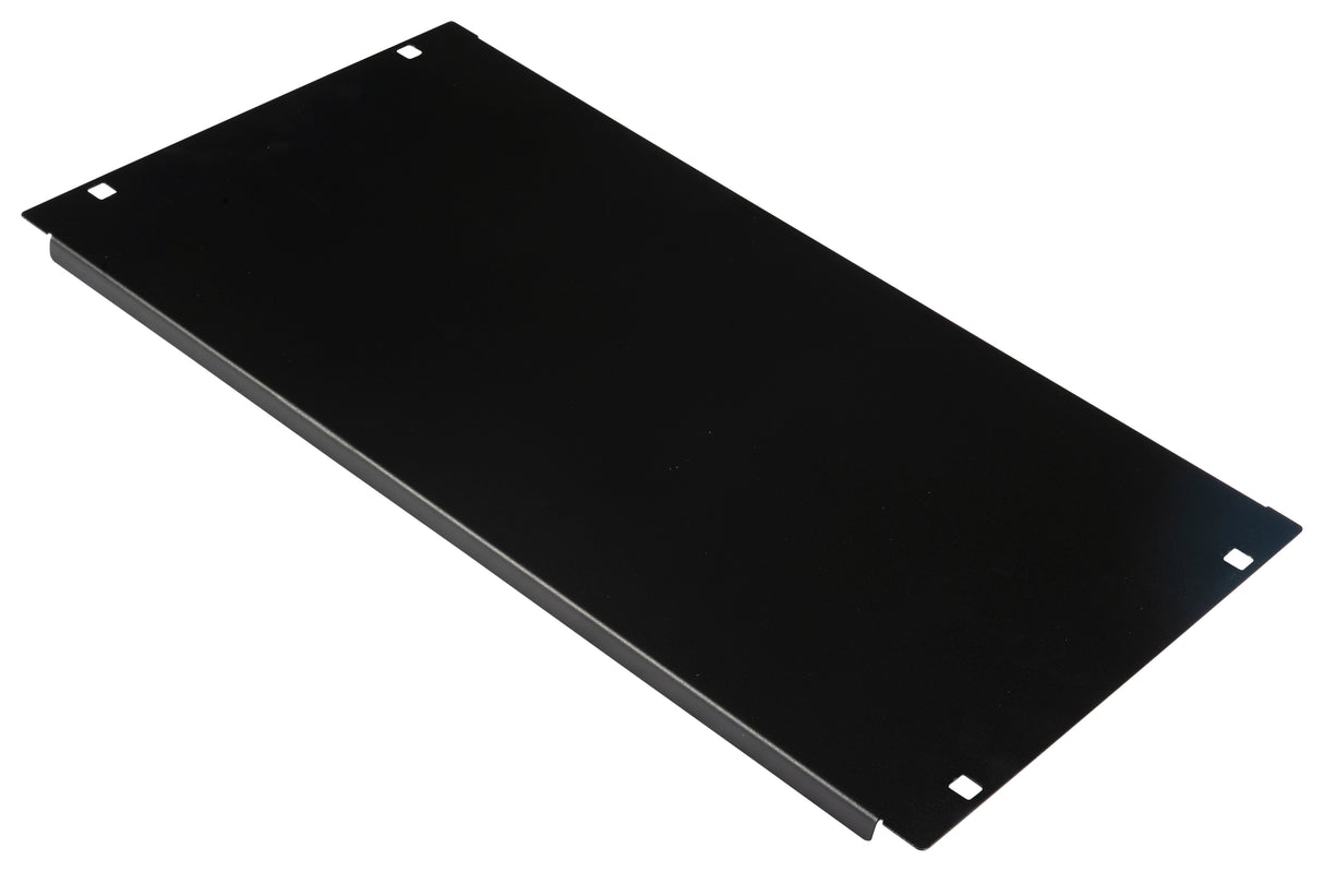Blindplatte Stahl, geschraubt, 19", 6HE, RAL9005