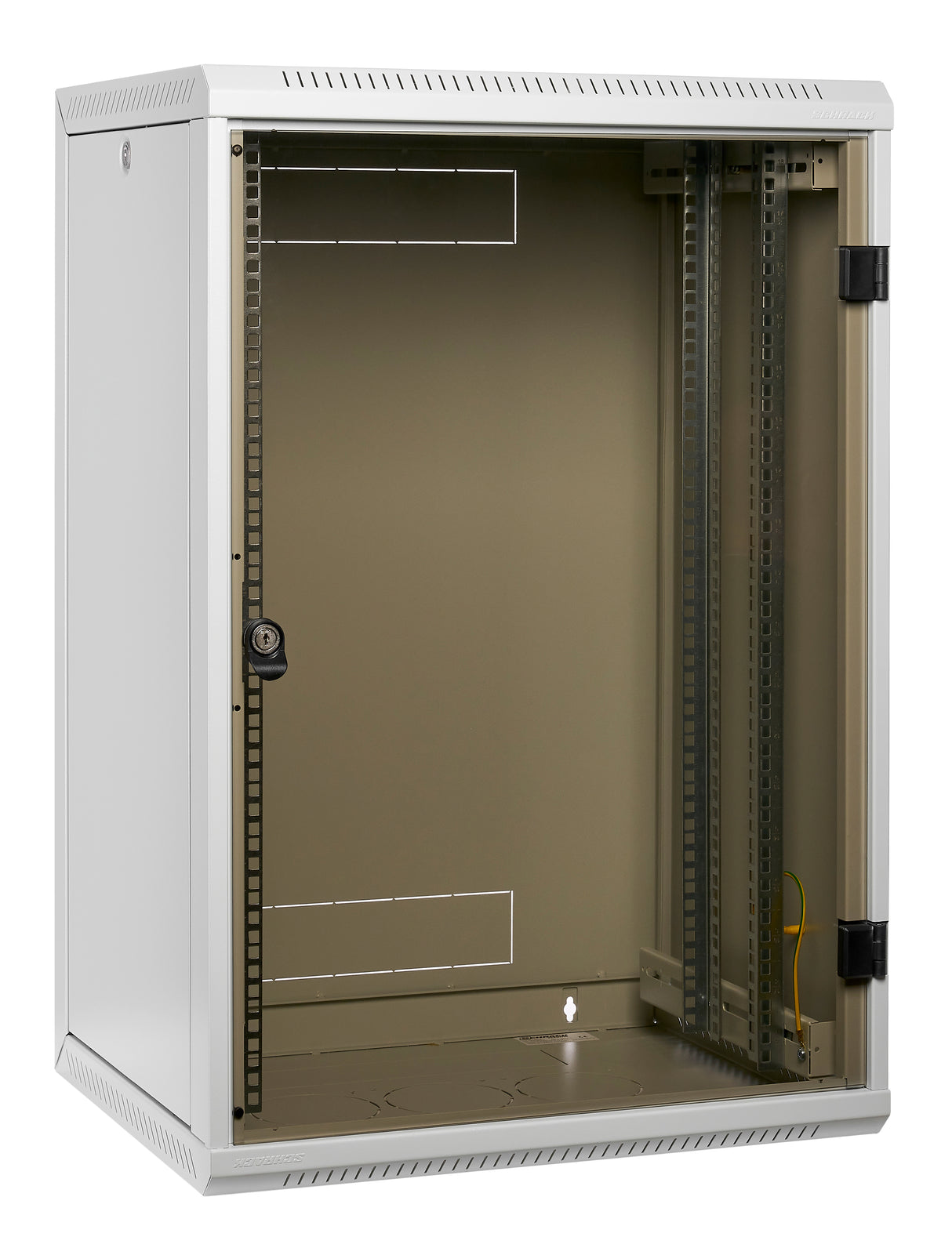 Netzwerk-Wandschrank DW Monoblock, B600 H370 T495, 19", 6HE