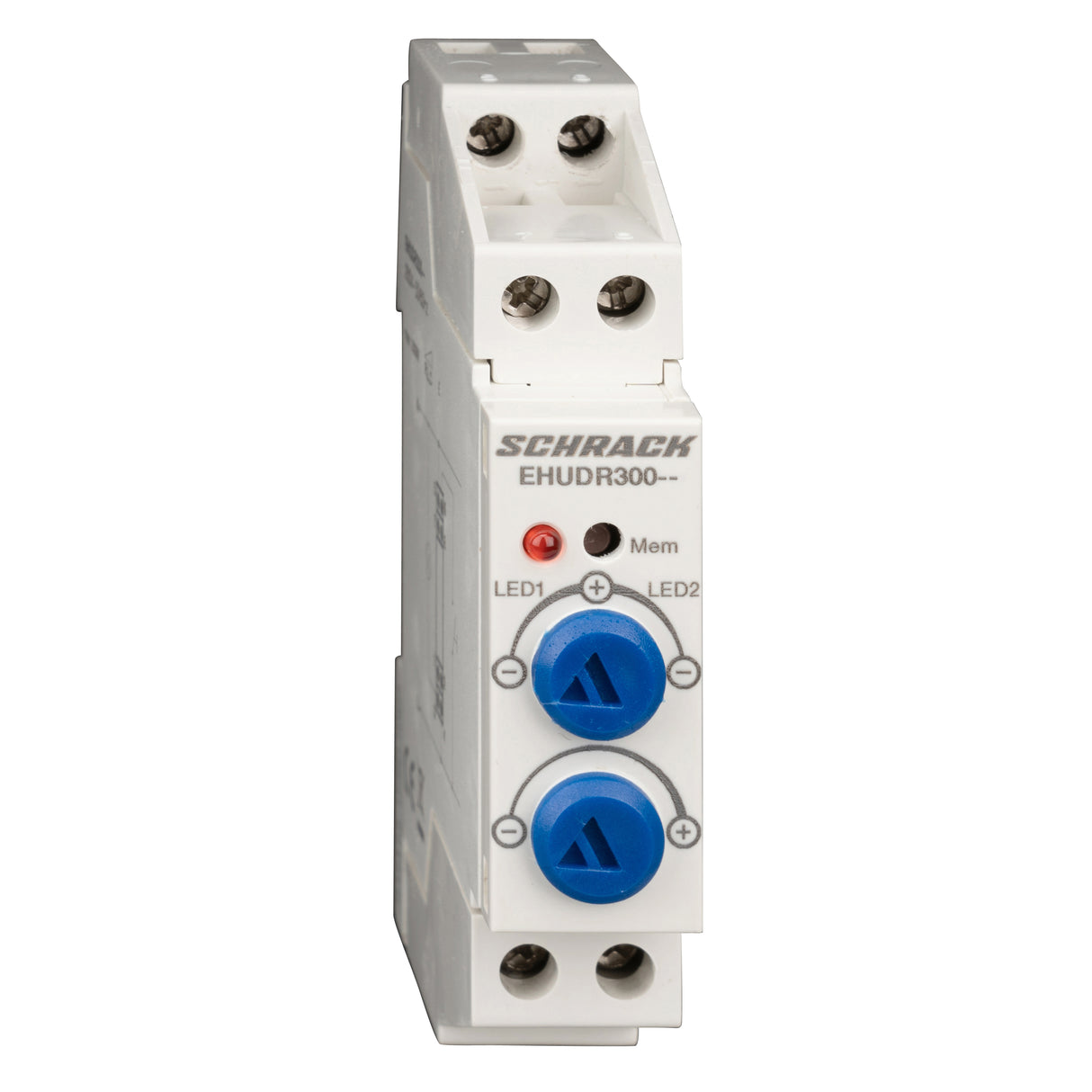 Universal Dreh-/Tastdimmer für Reiheneinbau 4-300VA, RLC