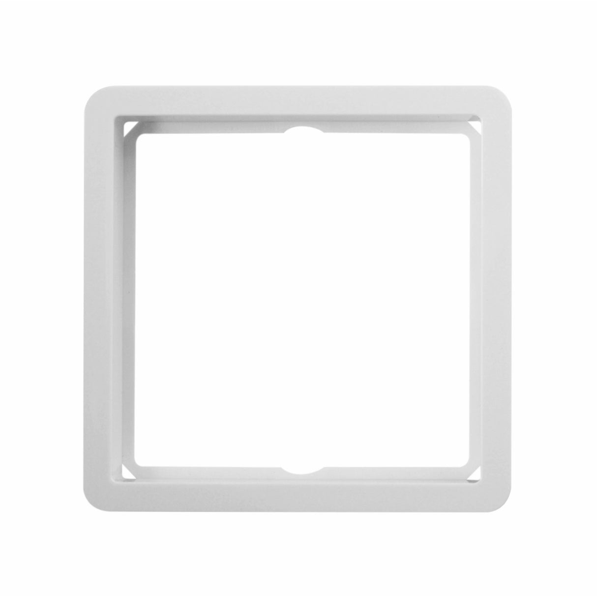 Kombirahmen für Einbaugeräte mit Zentralplatte 55x55mm, rw