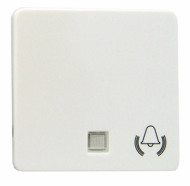 Foto: Wippe beleuchtet Symbol Klingel reinweiß