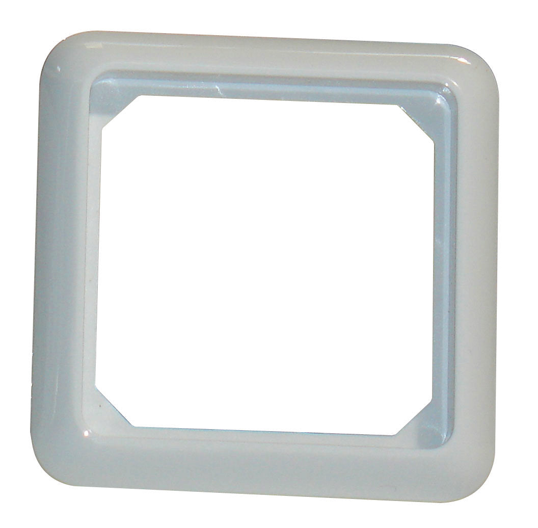 Rahmen 1-fach IP44, perlweiß