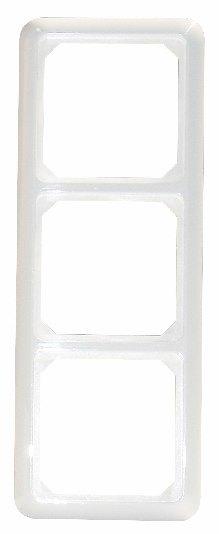 Rahmen 3-fach IP44, reinweiß