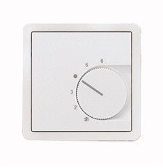 Zentralplatte für Temperaturregler, reinweiß