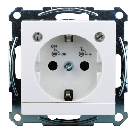 Foto: Steckdose mit Lichtauslass und LED-Beleuchtungs-Modul