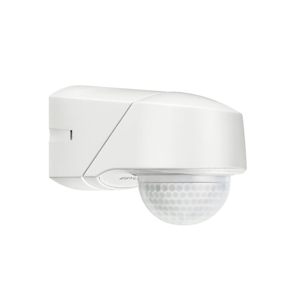 Bewegungsmelder für Wandmontage, 230°, Ø40m, IP54, weiß