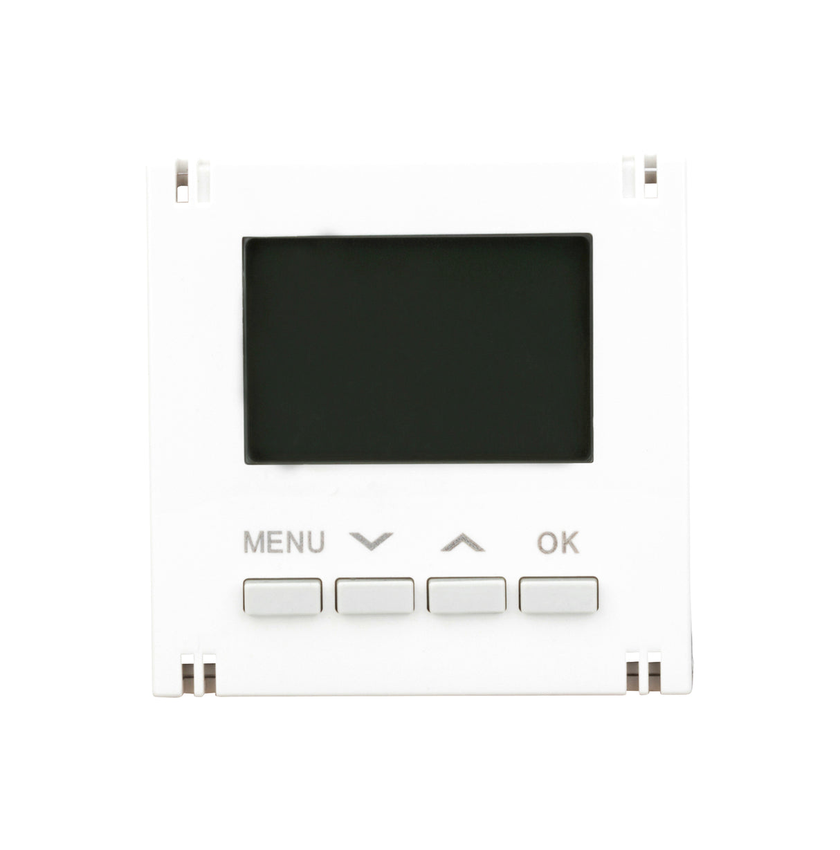 Digitaler Raumthermostat Aufsatz, Heizung/Kühlung, Weiß