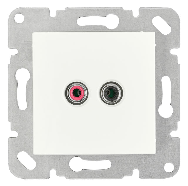 Foto: Cinch Audiosteckdose, Schraubkontakte