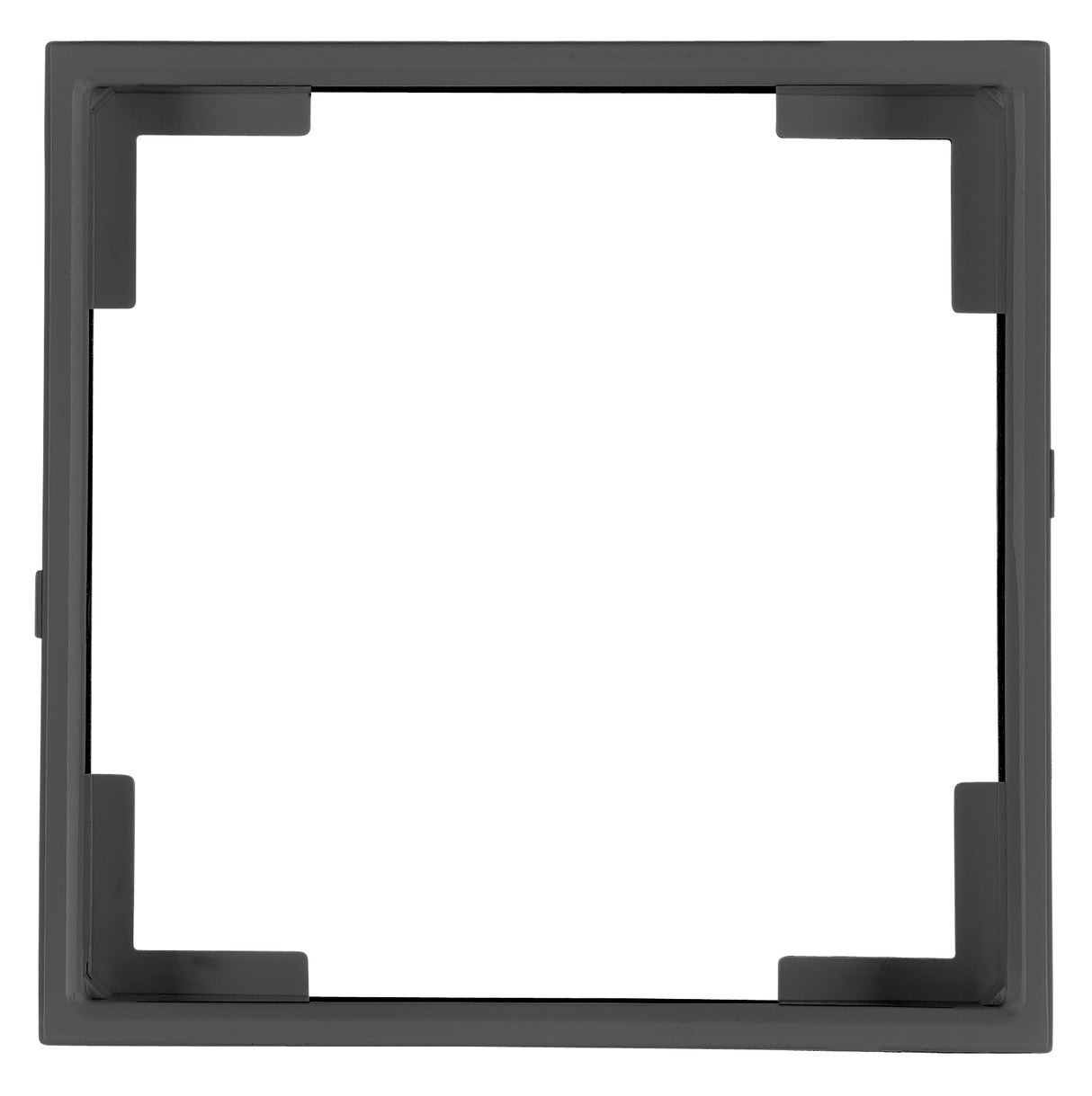 Adapterrahmen 55x55 mm zu 50x50mm, anthrazit, 1 VE = 5 Stück
