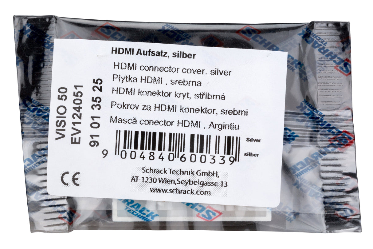 HDMI Aufsatz, silber
