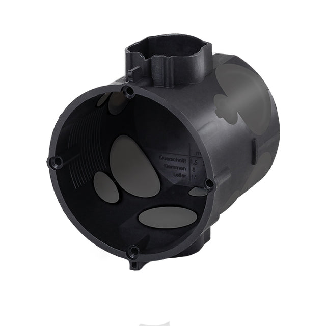 Foto: UP Geräte-Verbindungsdose winddicht, t=62mm, Rohrstutzen M25