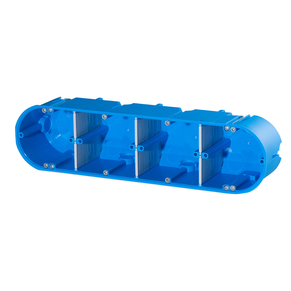 Hohlwandgerätedose massiv, 4-fach ø 68, t=60mm