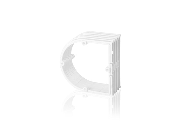 Foto: Putzausgleich halbrund für Mehrfachdosen