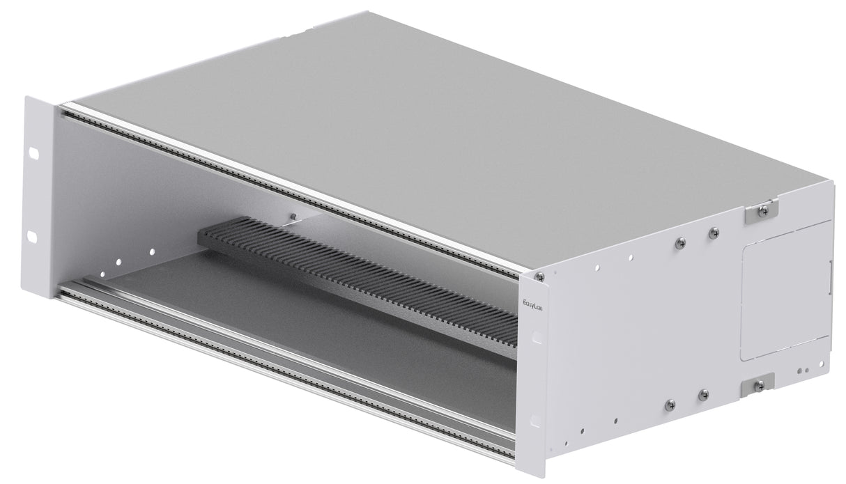 Modulträger 19" 3HE, 7TE für bis zu 12x Einschubmodule