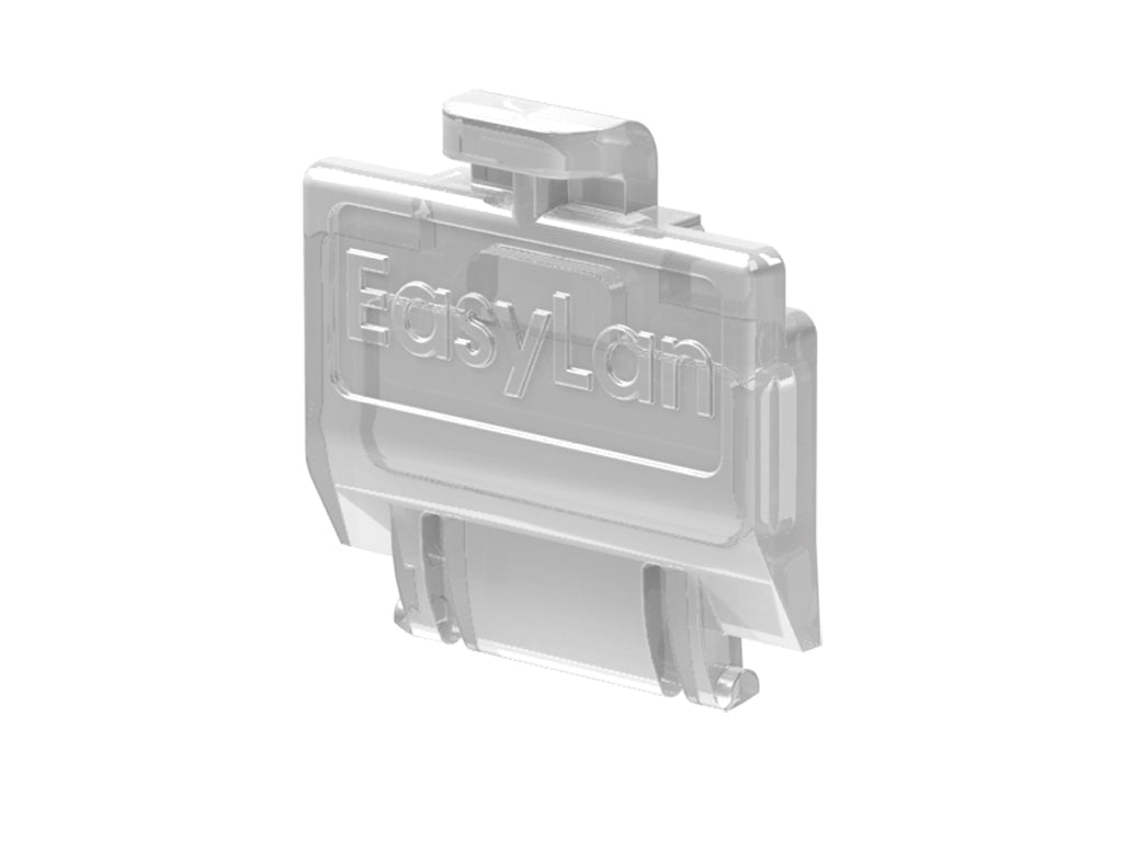 preLink/fixLink Staubschutzklappe Weiß (transparent) 50 Stk.