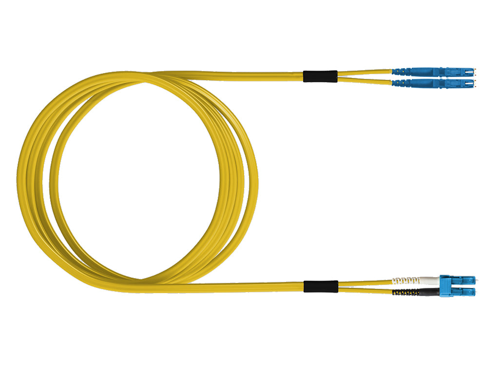 LWL Patchkabel Premium, Duplex, LCD/E2000, E09/125, OS2, 3m