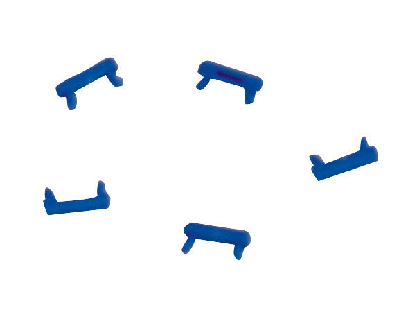 Clip zur Farbcodierung für LED Patchkabel, blau, 100 Stück