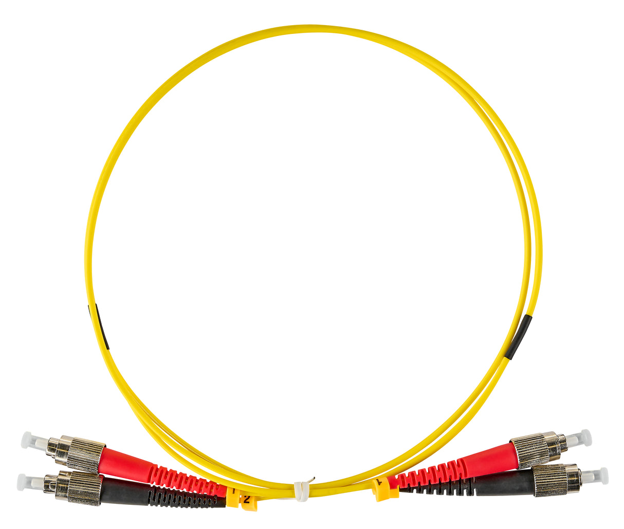 LWL Patchkabel Duplex FC/UPC - FC/UPC, 9/125µm OS2, 1,0m