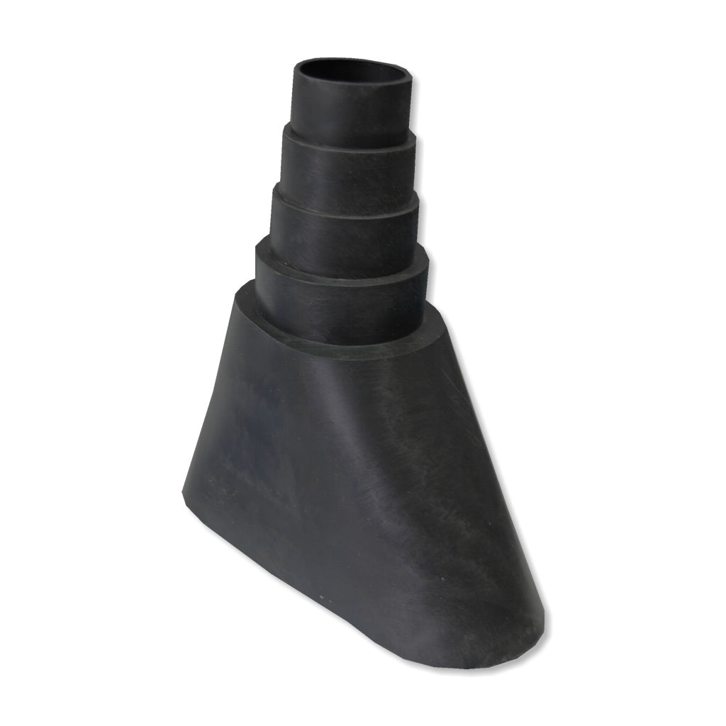 SAT Gummitülle Universal Mast/Ziegel, Mast: 38-60mm, schwarz