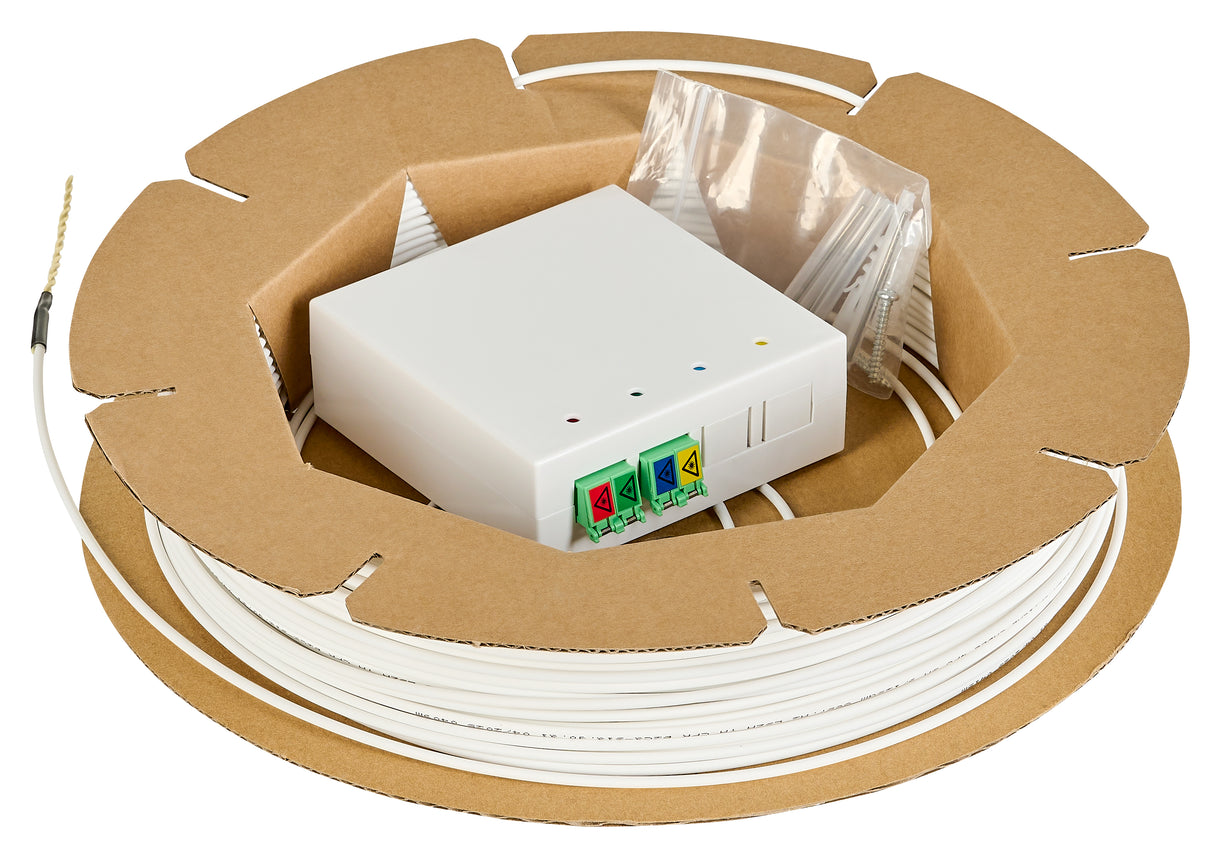 FTTH Rollerbox 70m, 4xLC/APC 8°, OS2 G657.A2,B2ca-s1a,d0,a1