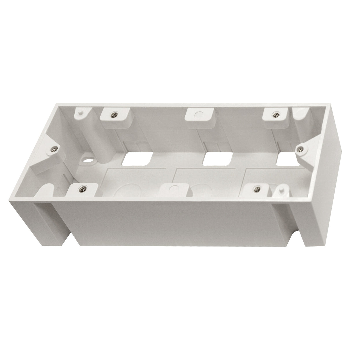 Aufputz-Rahmen für HSEMDR6W0F, B205xH45xT80, RAL9010