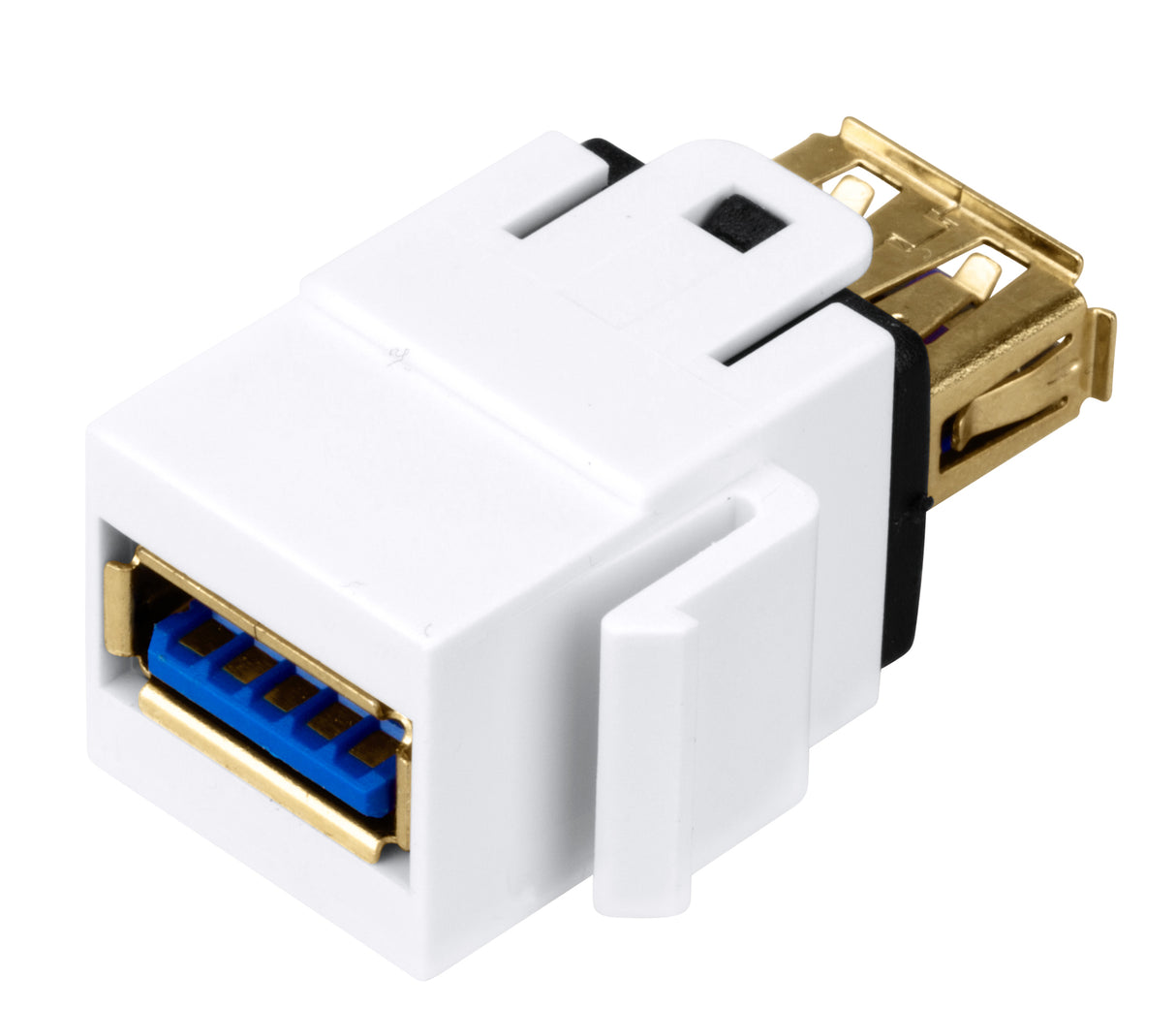 TOOLLESS LINE USB 3.0 A-A Kupplung weiß