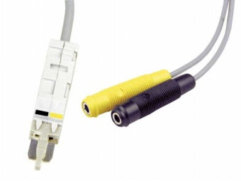 Telefon Prüfschnur 2/2 Buchse 0,5