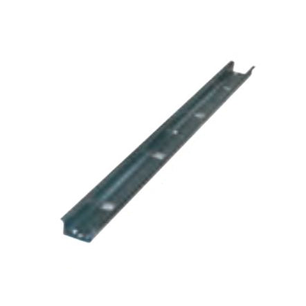Hutschiene 15mm hoch, 2 Feldbreiten für L-SVK, B=495mm
