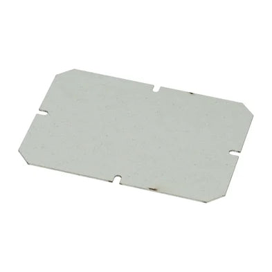 Montageplatte 140x100x1,5mm, galvanisiertes Stahlblech