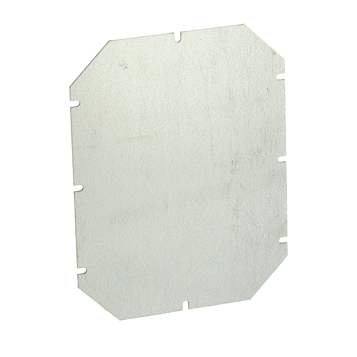 Montageplatte 210x160x1,5mm, galvanisiertes Stahlblech