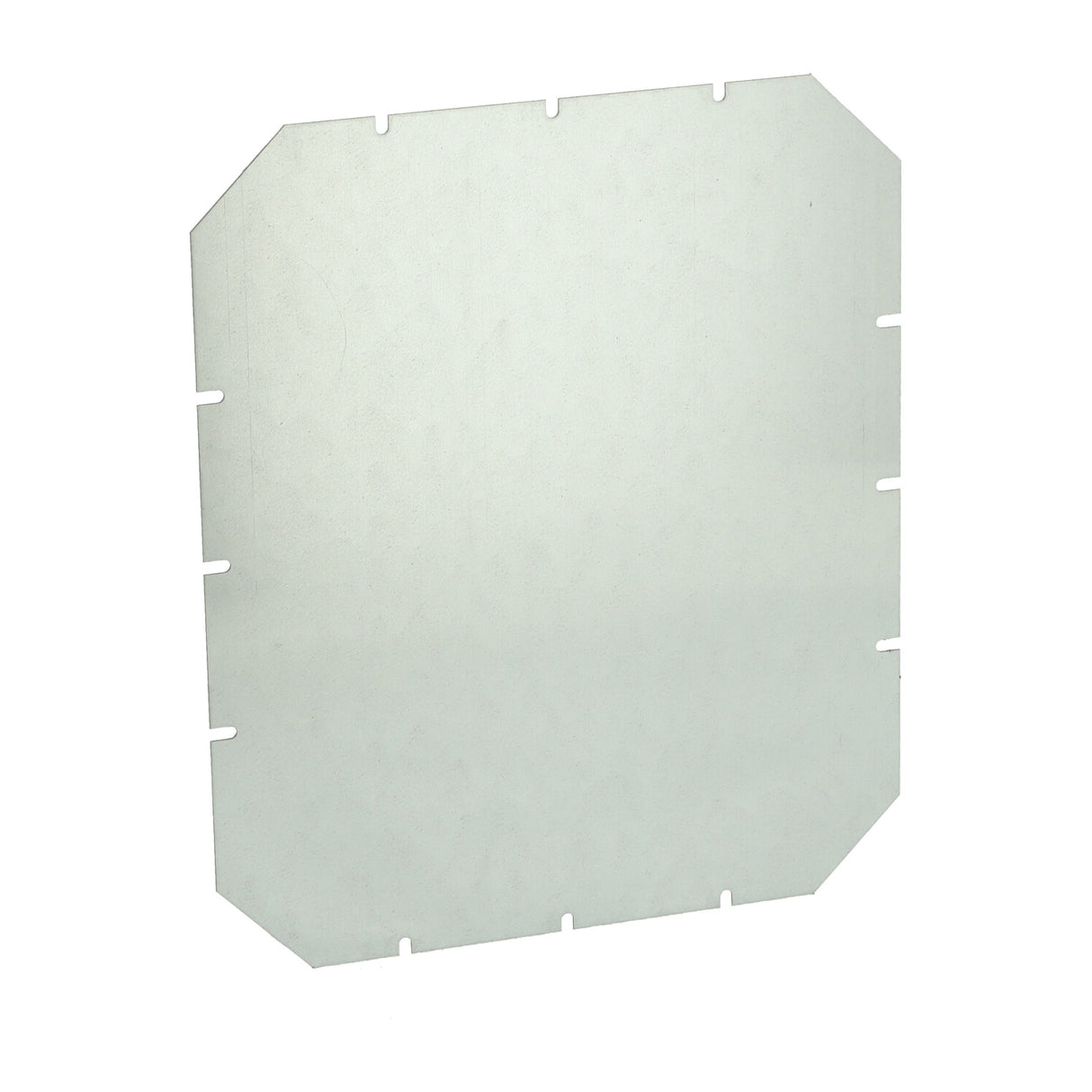 Montageplatte 315x265x1,5mm, galvanisiertes Stahlblech