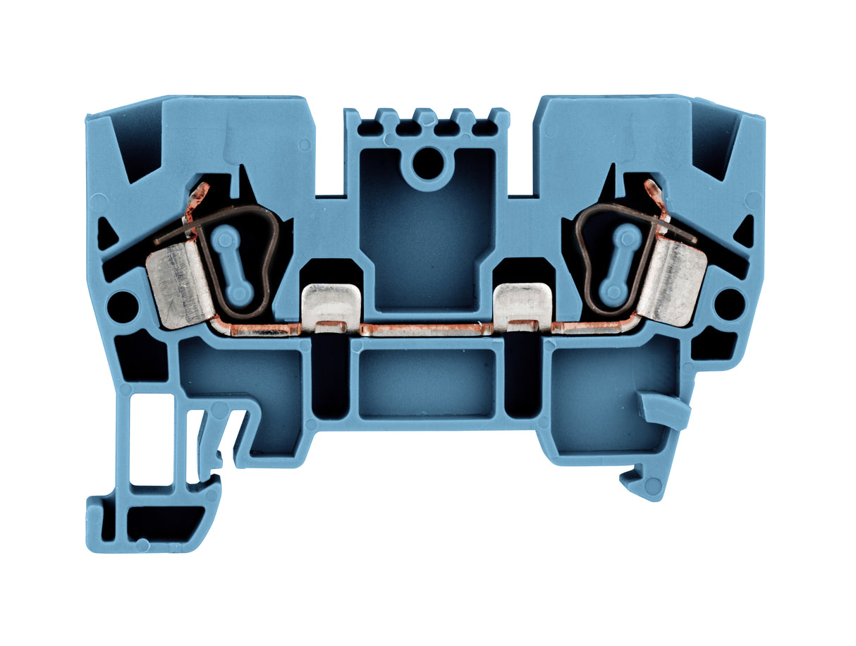 Federkraftklemme 4mm², Type YBK 4 blau