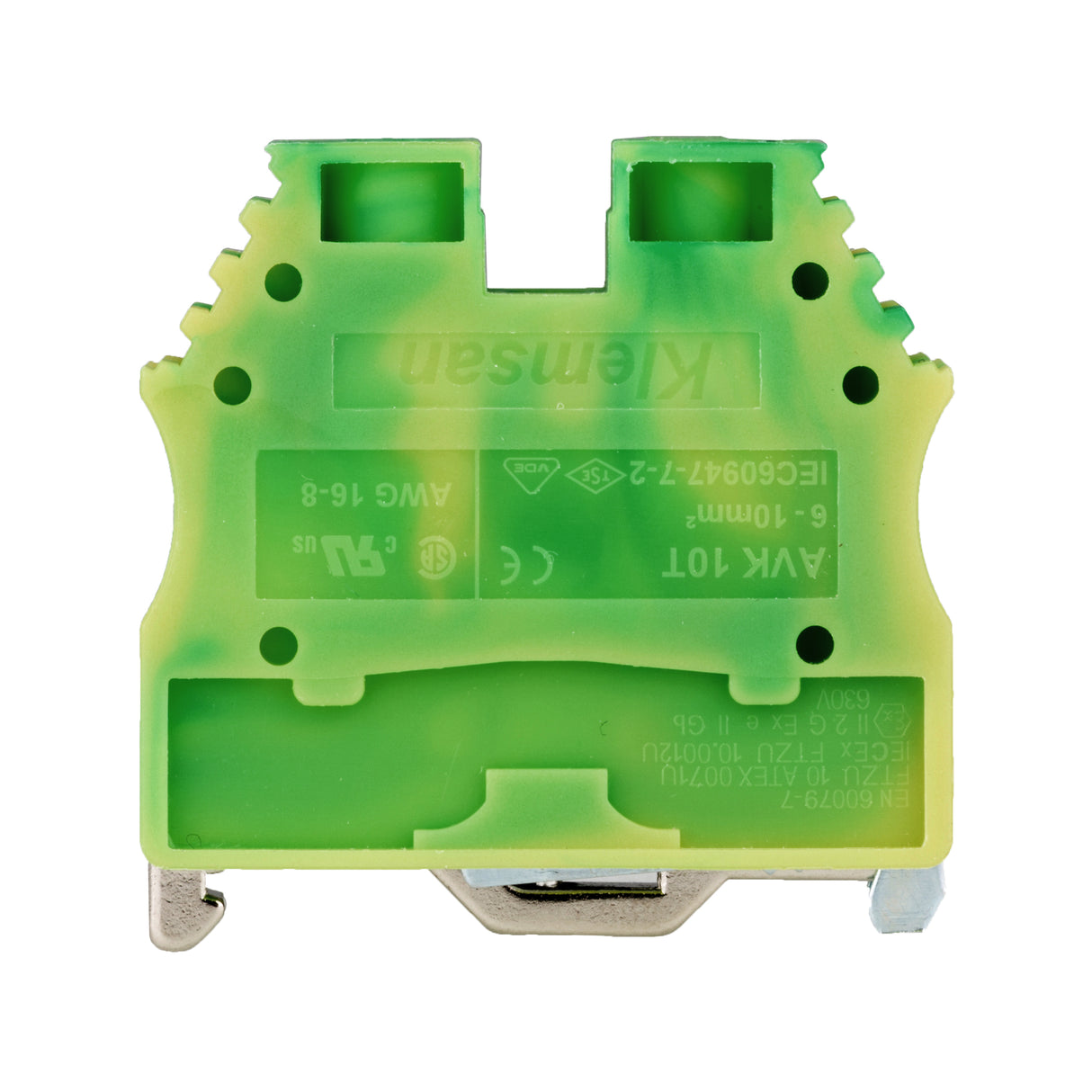 Schutzleiter-Schraubklemme 6/10mm², Type AVK 6/10 T