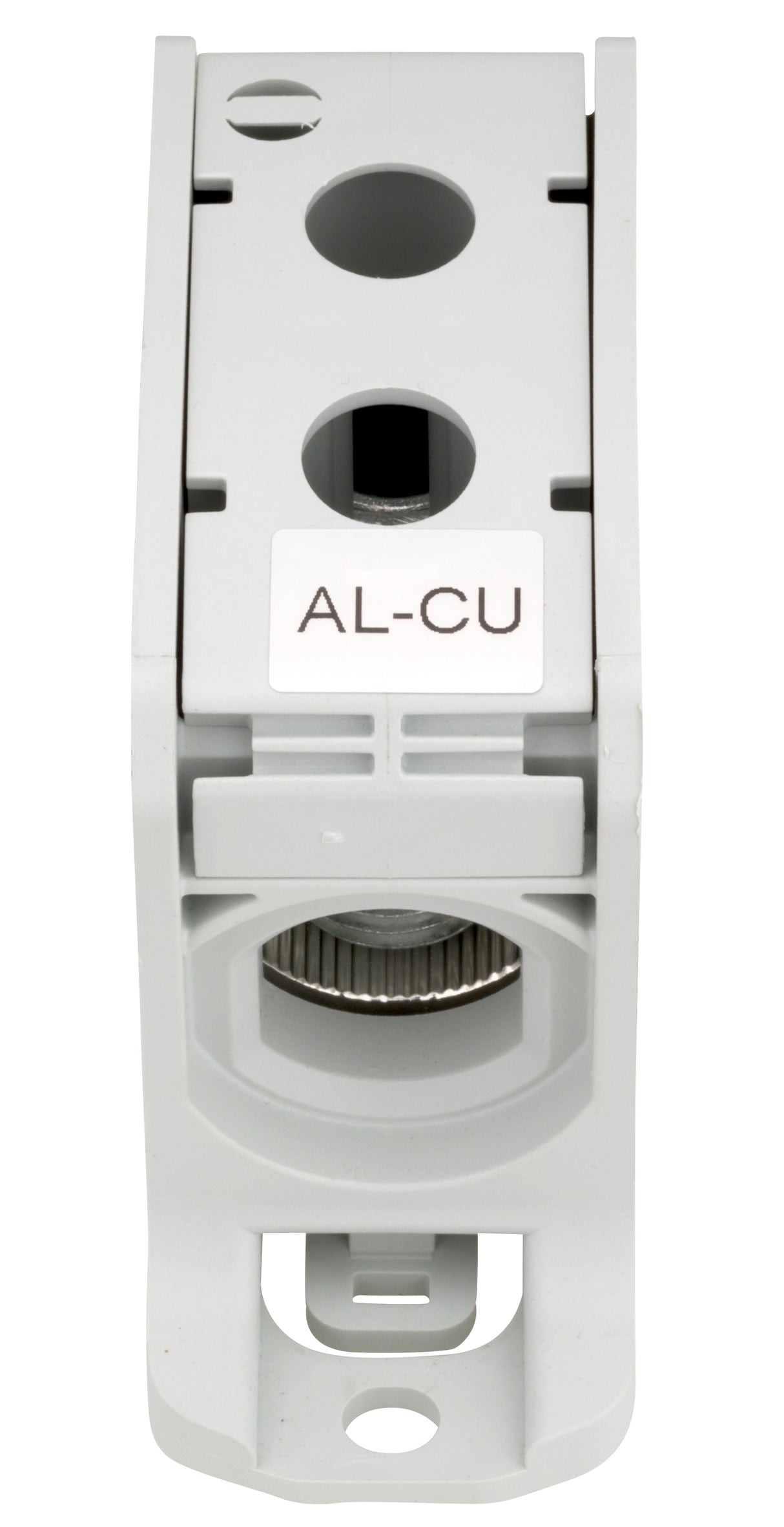 Aluminium / Kupfer Klemme, 1-polig, 185mm² grau