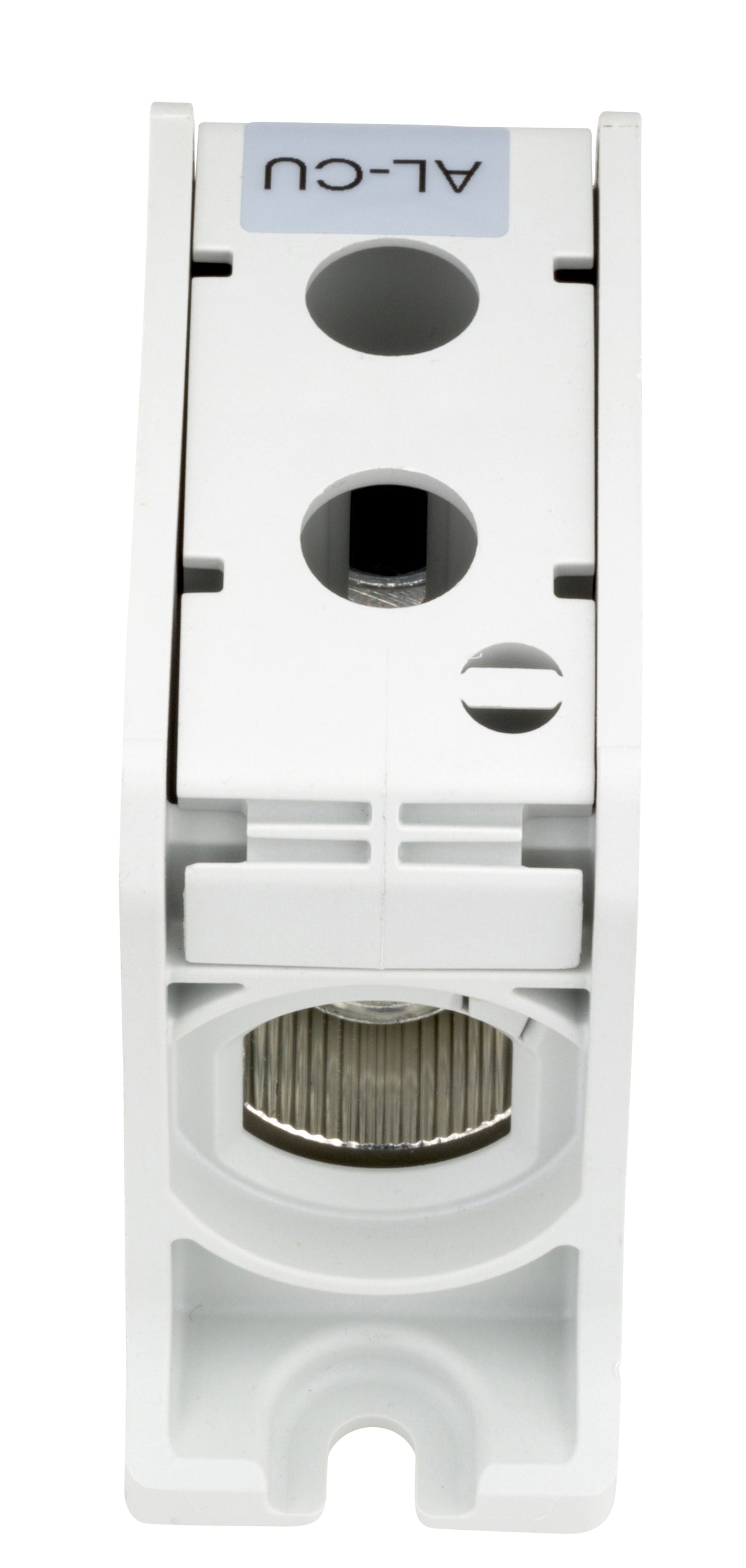 Aluminium / Kupfer Klemme, 1-polig, 185mm² grau