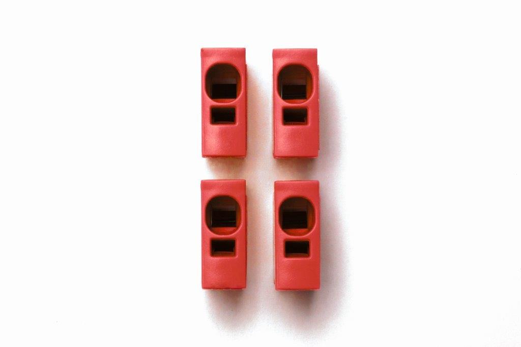 Toolless connection - Steckmodul rot